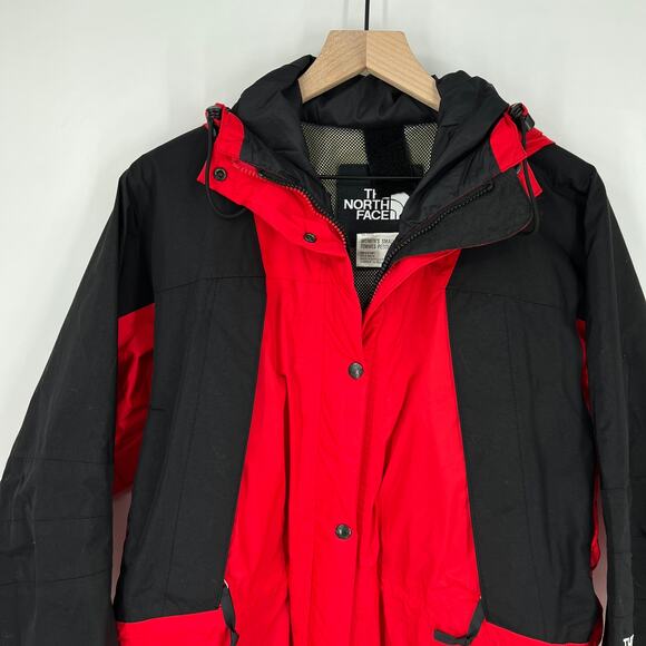 The North Face Gore-Tex Jacket Red Black Size Small - Picture 5 of 5